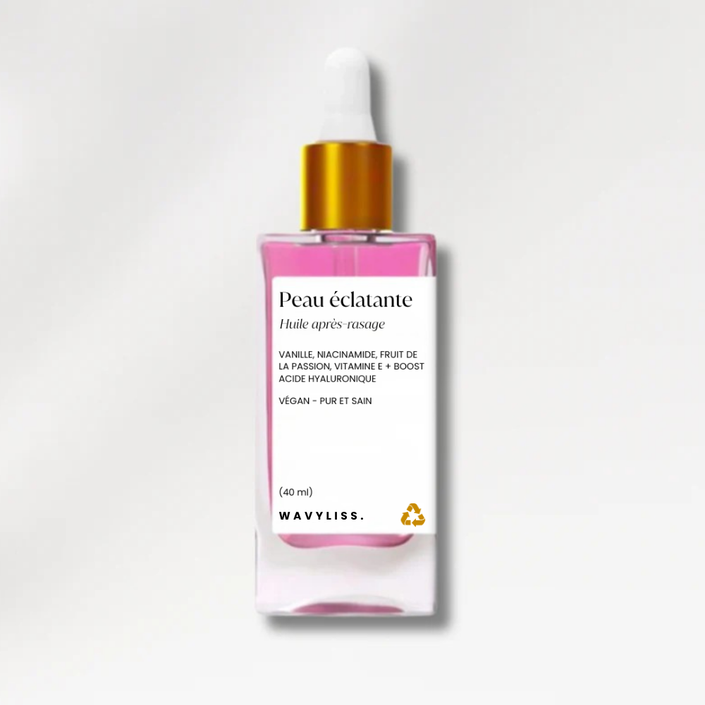 WavylissOil® - Huile apaisante après-rasage naturelle (40ml)