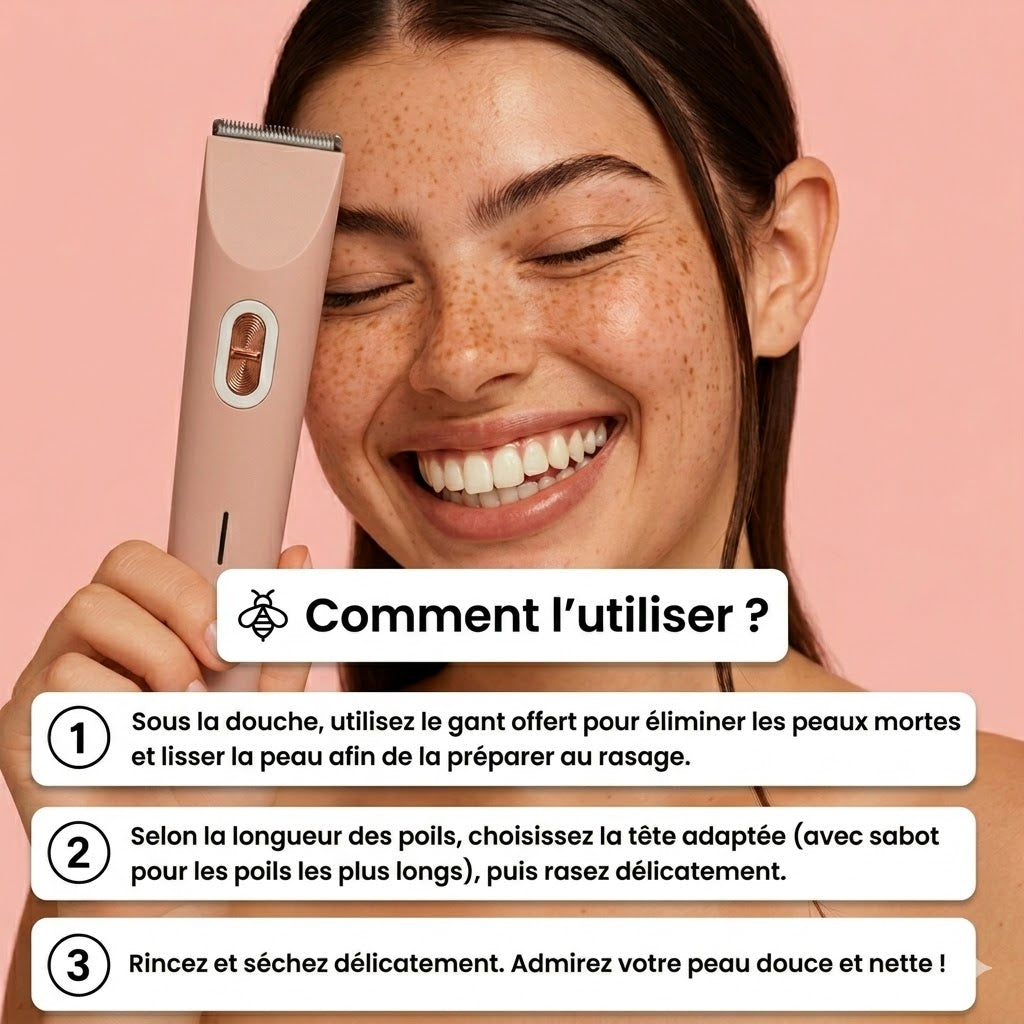 Wavyliss.® — Fini les Rougeurs Après le Rasage